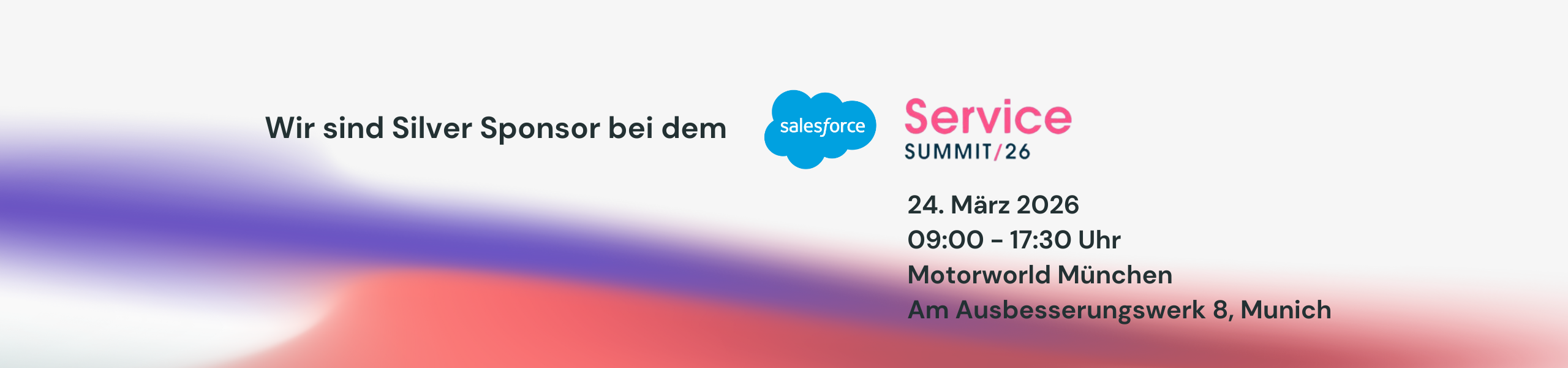 Anmeldung Service Summit